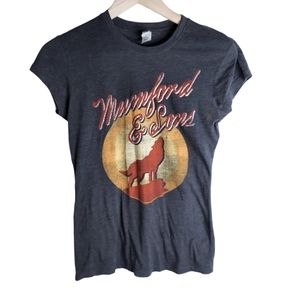 Mumford & Sons Concert Tour Tee Shirt 2012 Women's Size M Medium